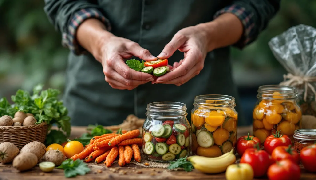Editorial photograph representing the concept of food preservation