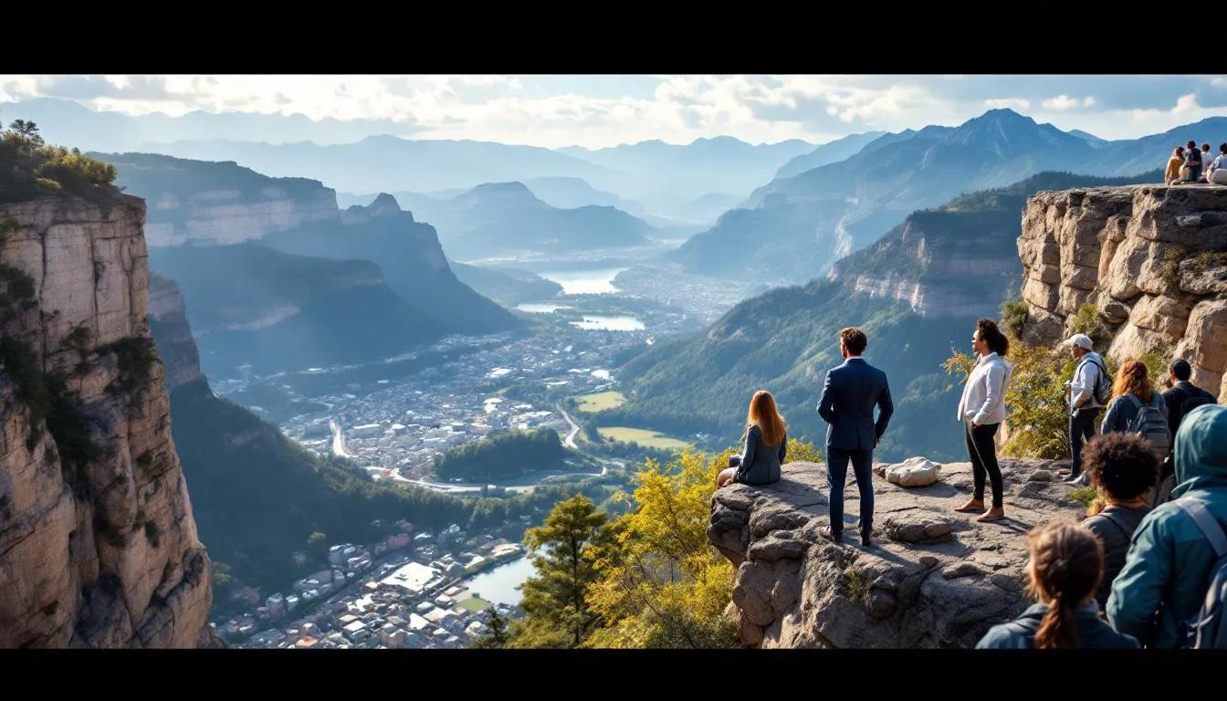 Editorial photograph representing the concept of geography