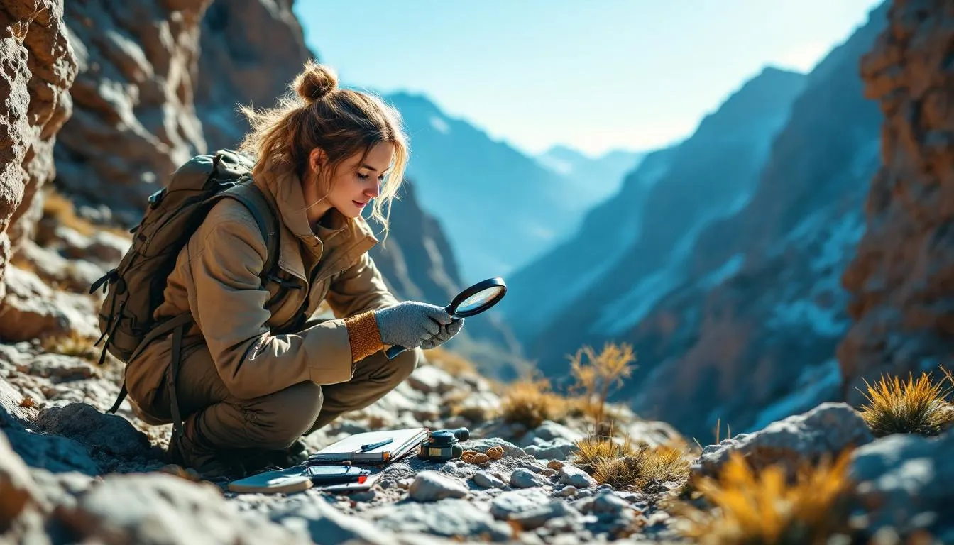 Editorial photograph representing the concept of geology