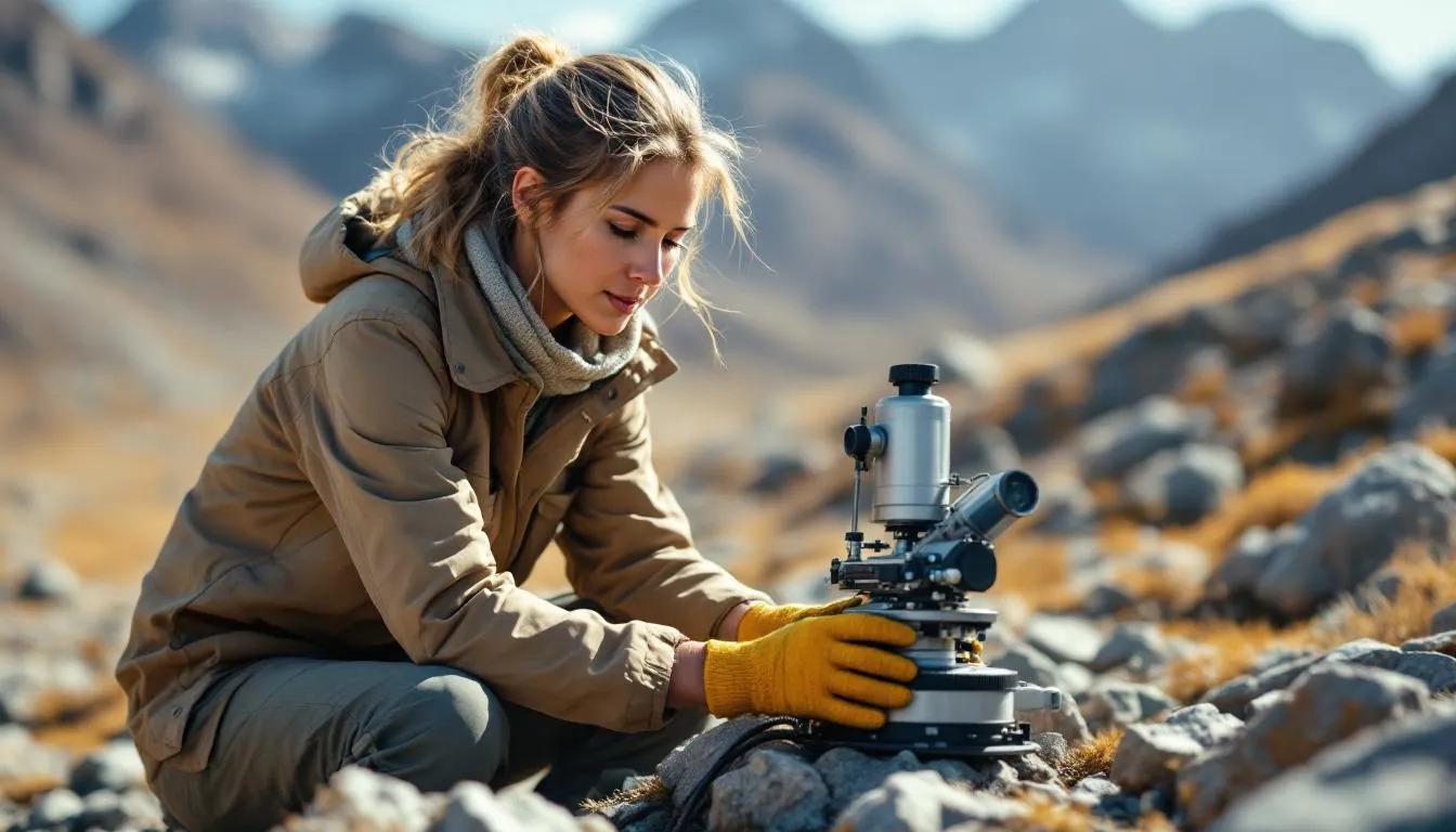 Editorial photograph representing the concept of geophysics