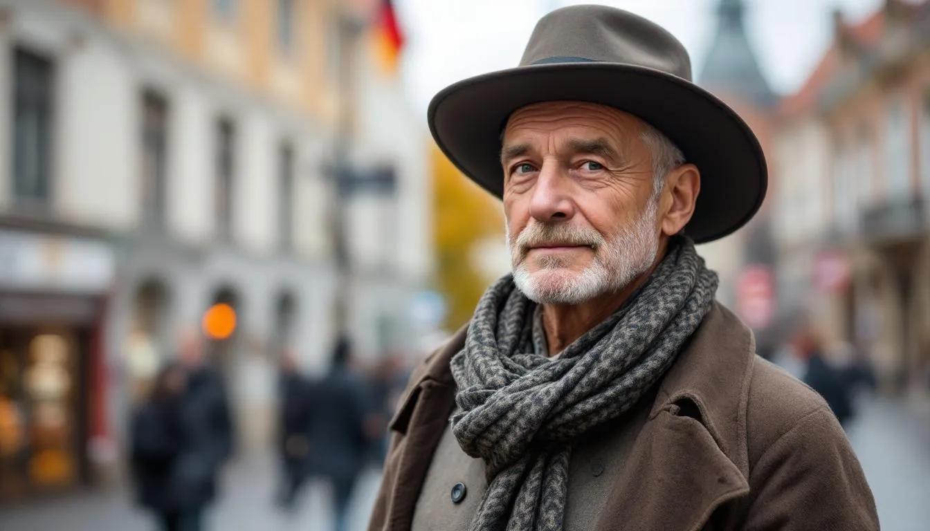 Editorial photograph representing the concept of german history