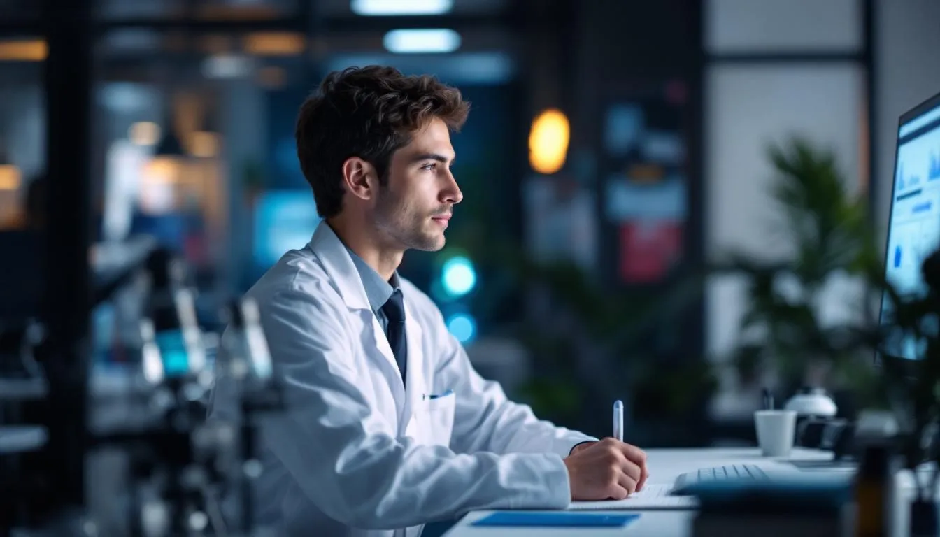 Editorial photograph representing the concept of health economics