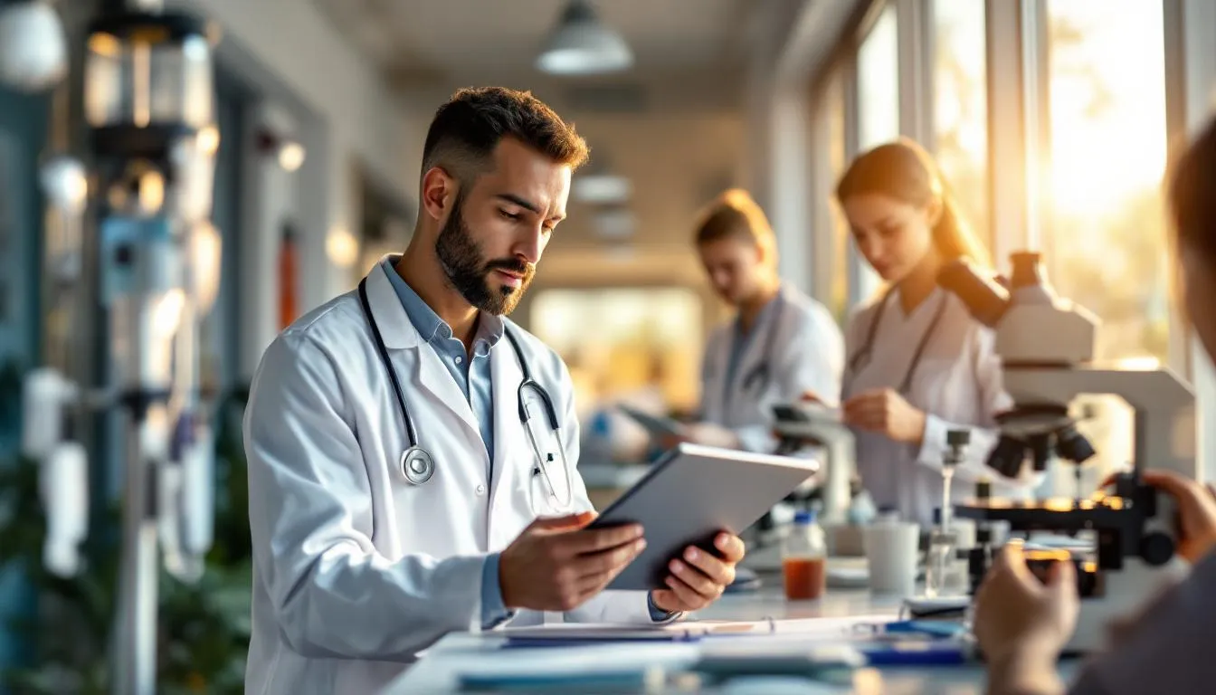 Editorial photograph representing the concept of health science