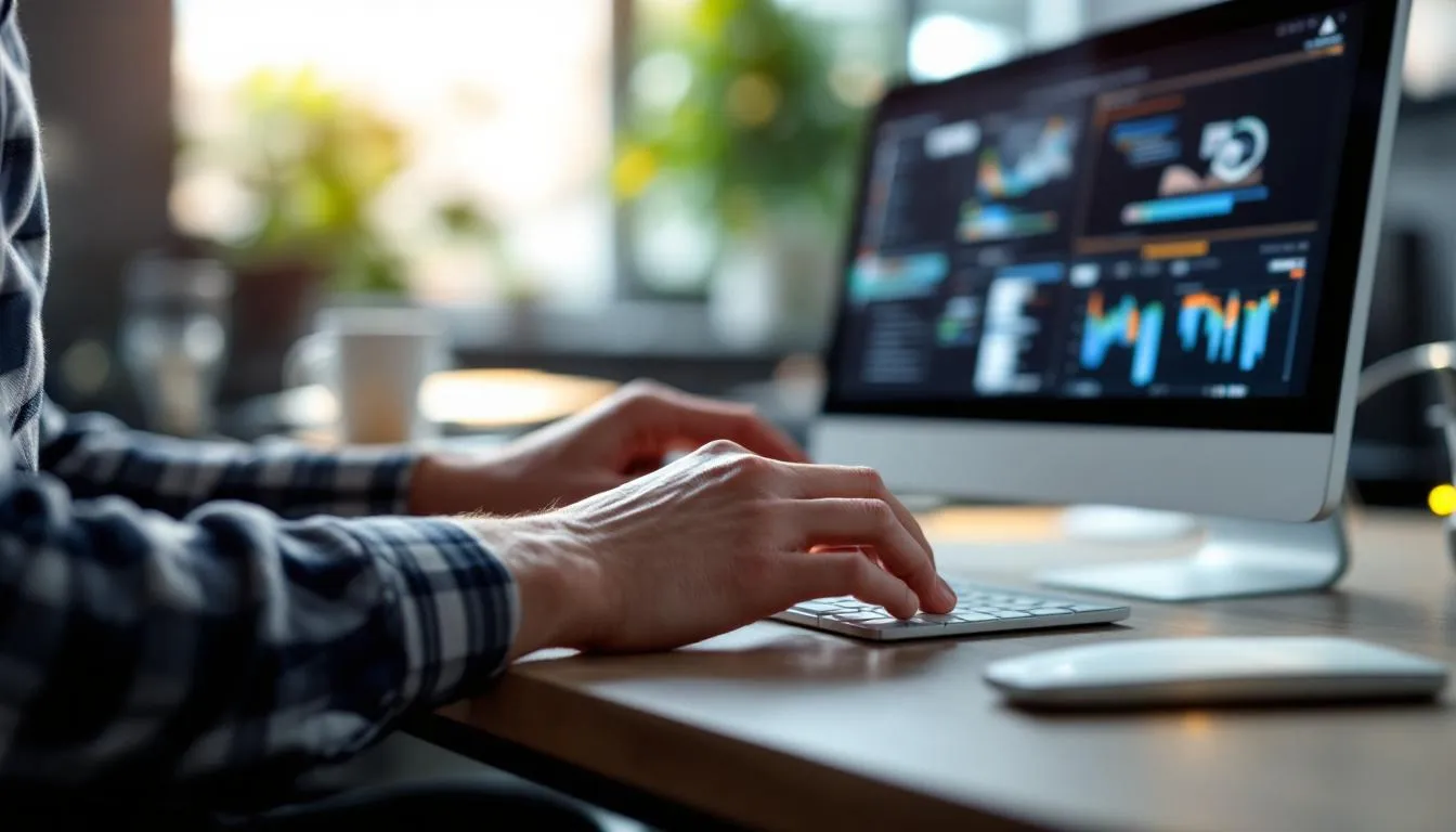 Editorial photograph representing the concept of human-computer interaction