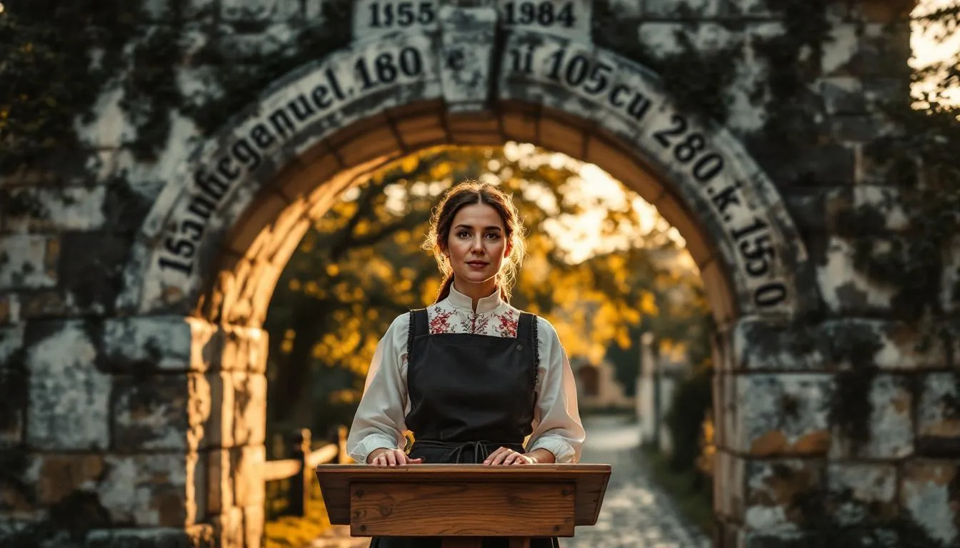 Editorial photograph representing the concept of hungarian history