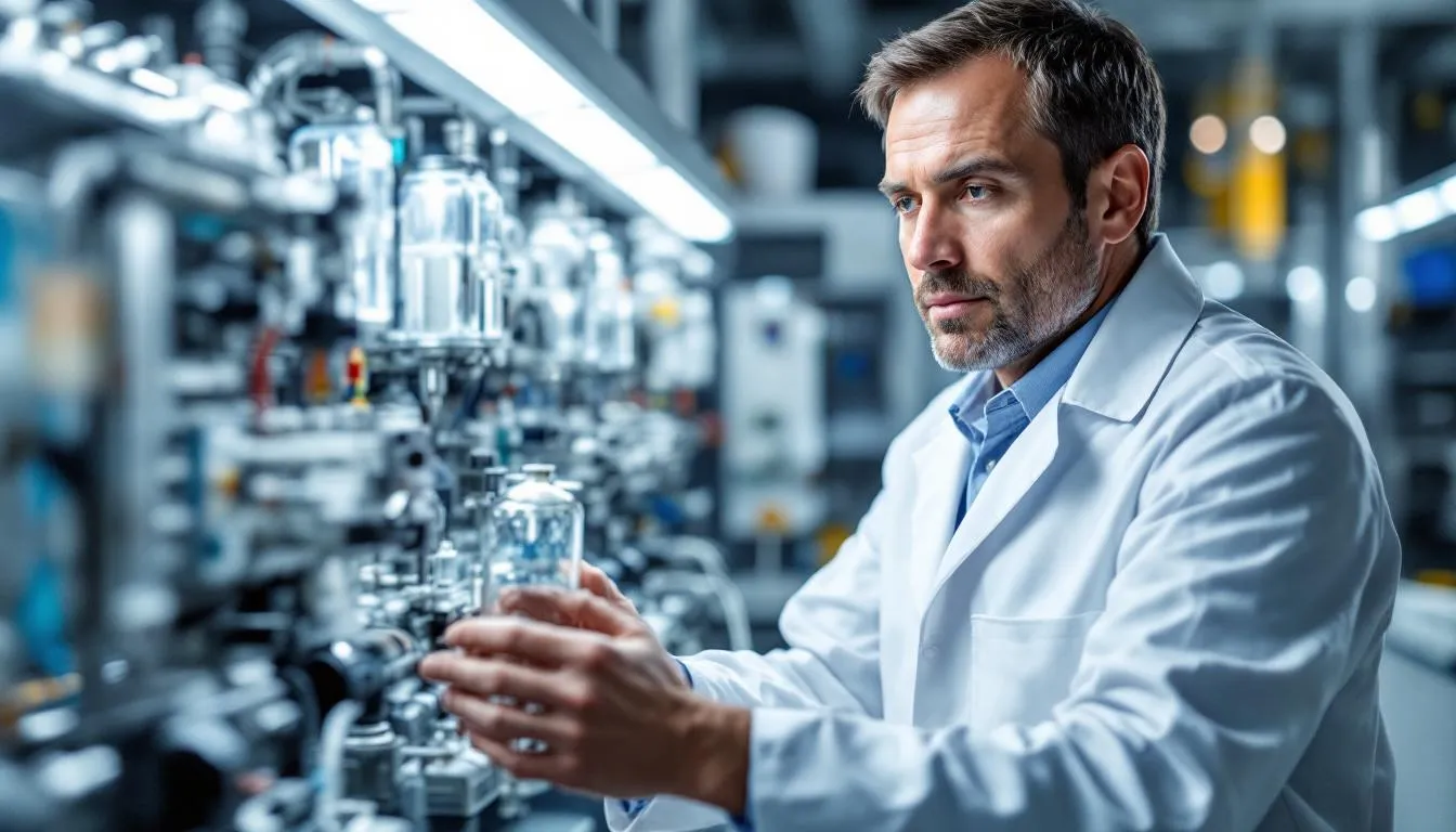 Editorial photograph representing the concept of hydrogen power