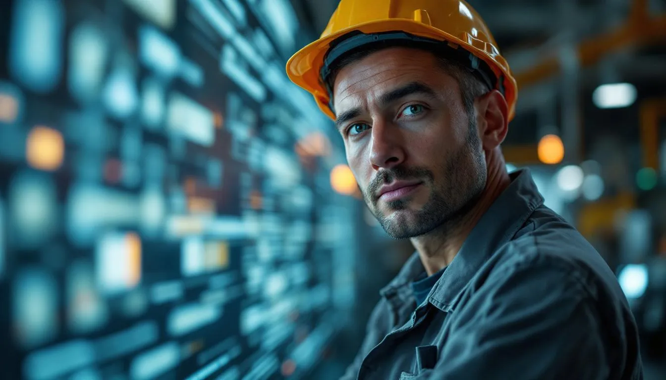 Editorial photograph representing the concept of industrial engineering