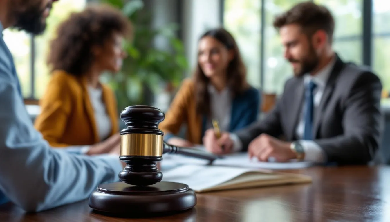 Editorial photograph representing the concept of intellectual property law