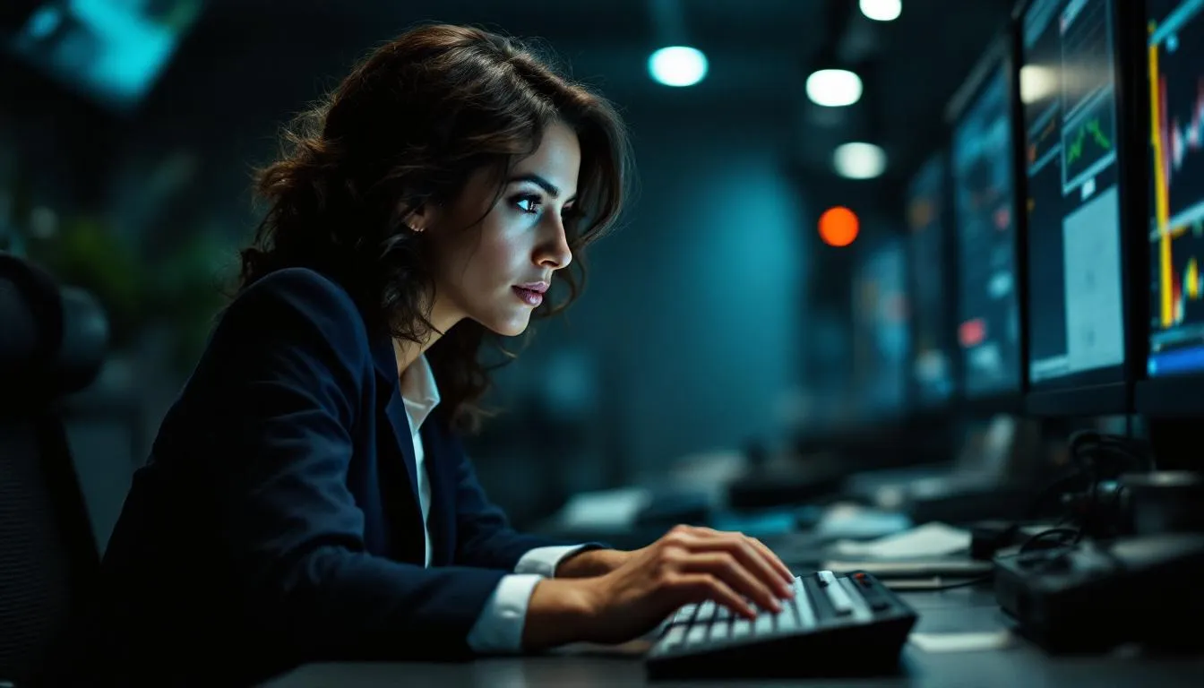 Editorial photograph representing the concept of intelligence analysis