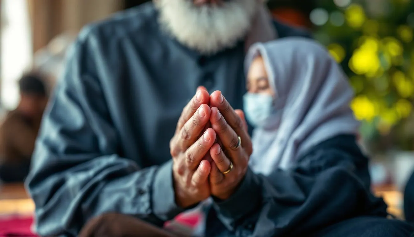 Editorial photograph representing the concept of islam