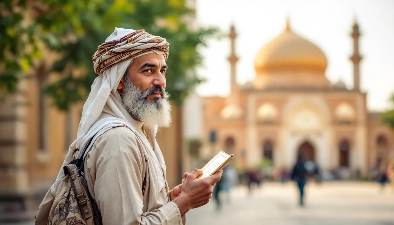 Editorial photograph representing the concept of islamic history