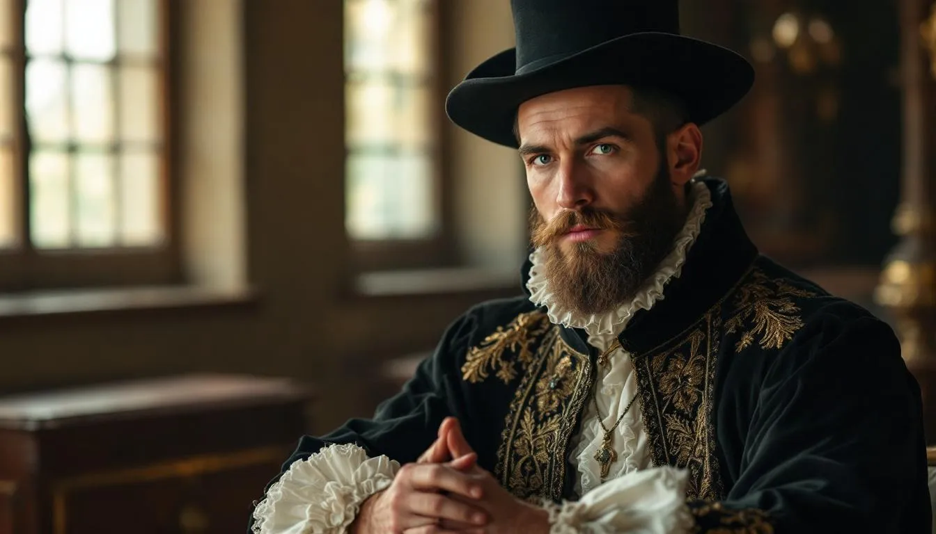 Editorial photograph representing the concept of jacobean era