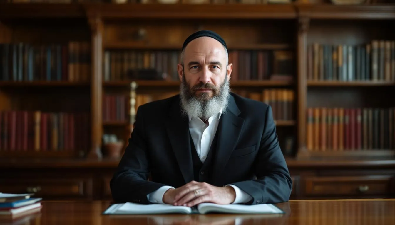 Editorial photograph representing the concept of jewish history