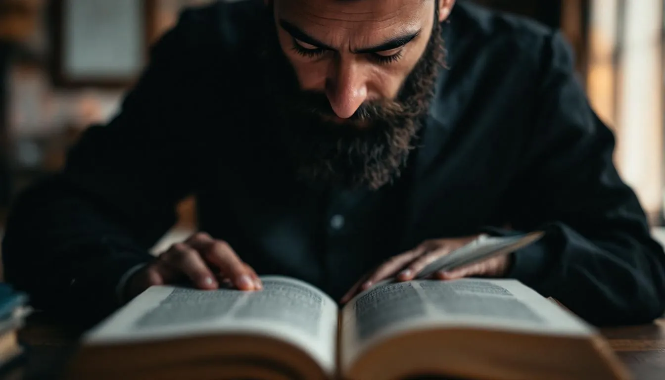 Editorial photograph representing the concept of kabbalah