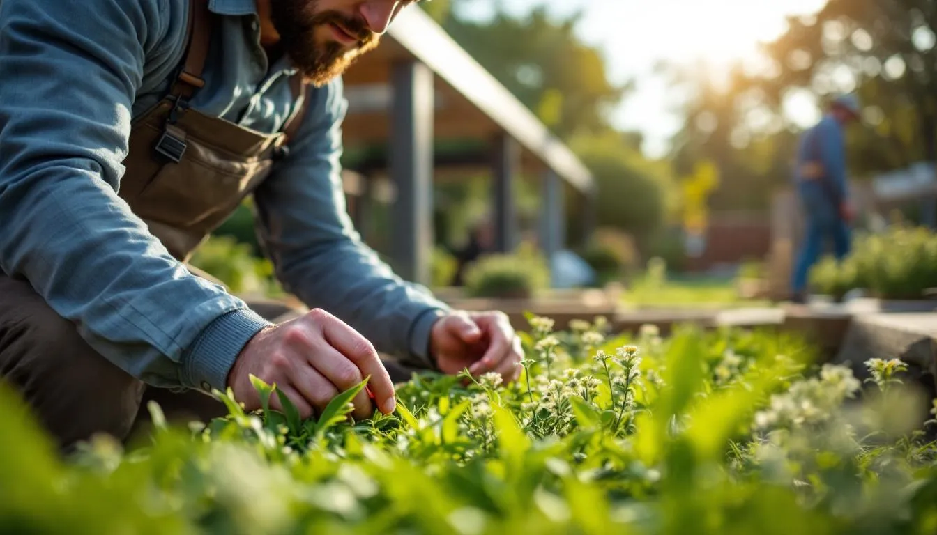Editorial photograph representing the concept of landscape architecture