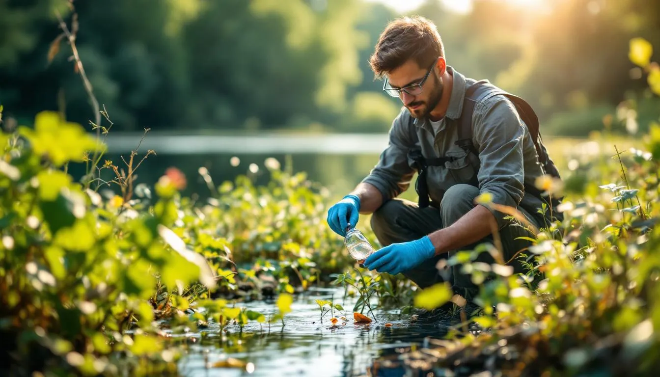 Editorial photograph representing the concept of limnology