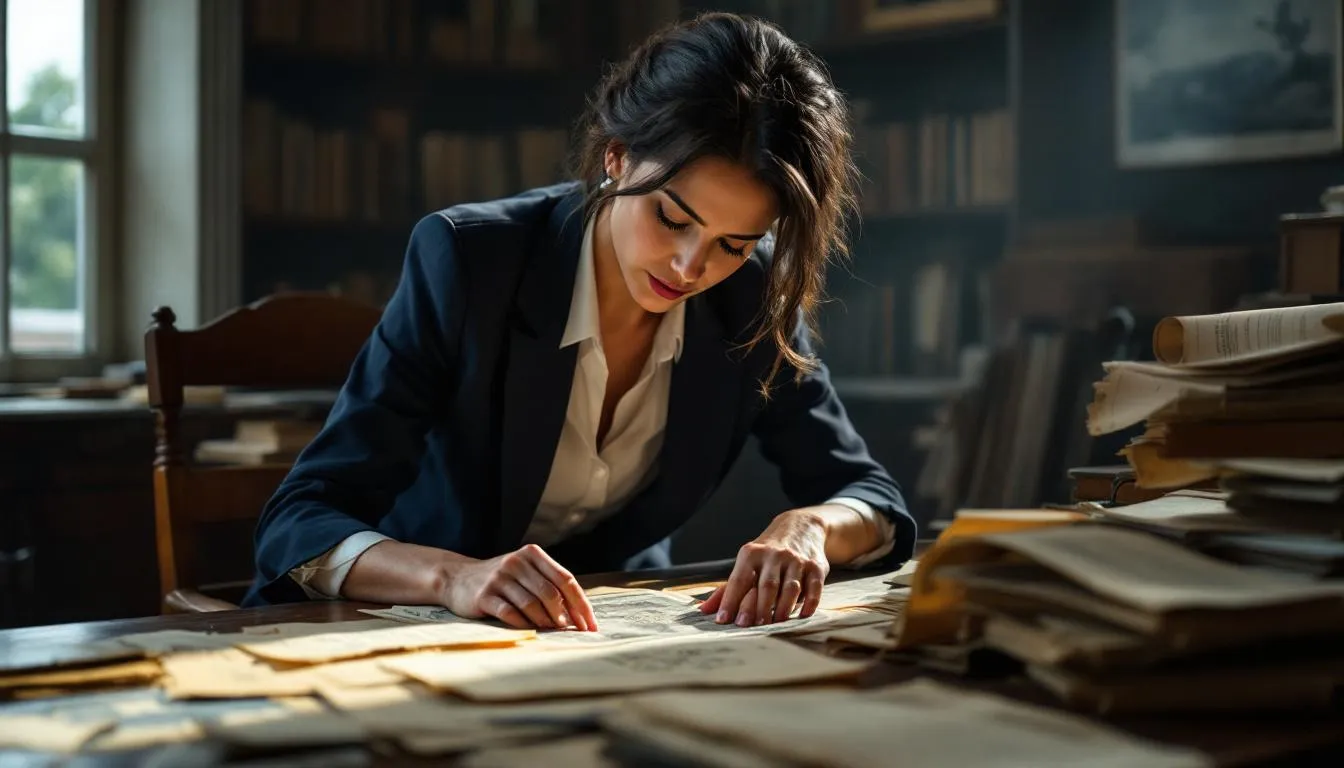 Editorial photograph representing the concept of local history