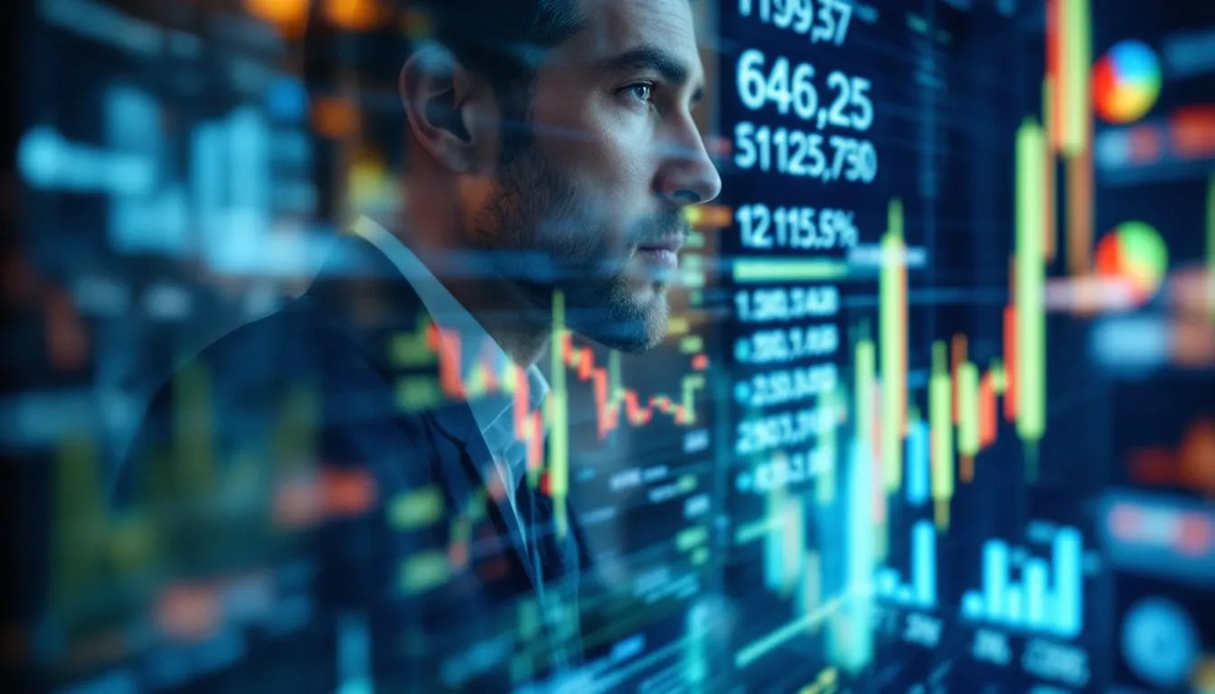 Editorial photograph representing the concept of macroeconomics