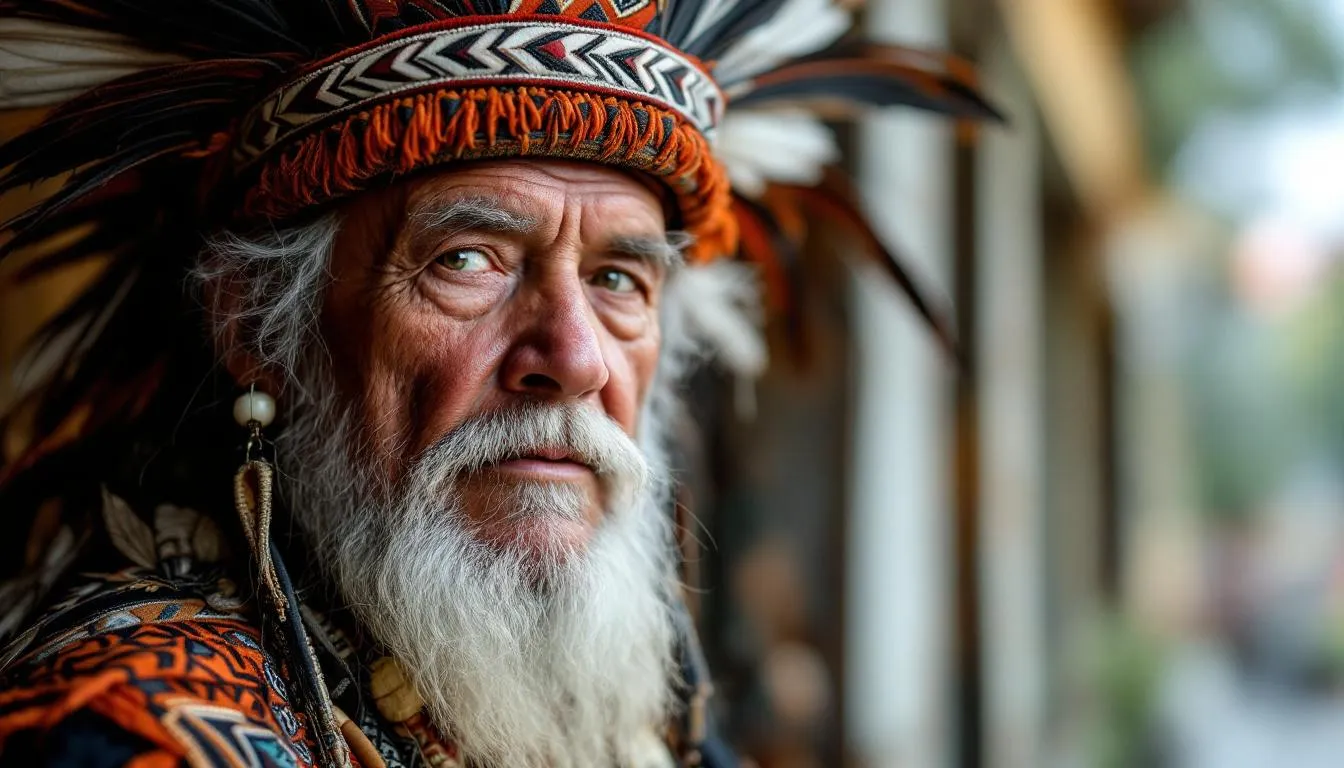 Editorial photograph representing the concept of maori culture