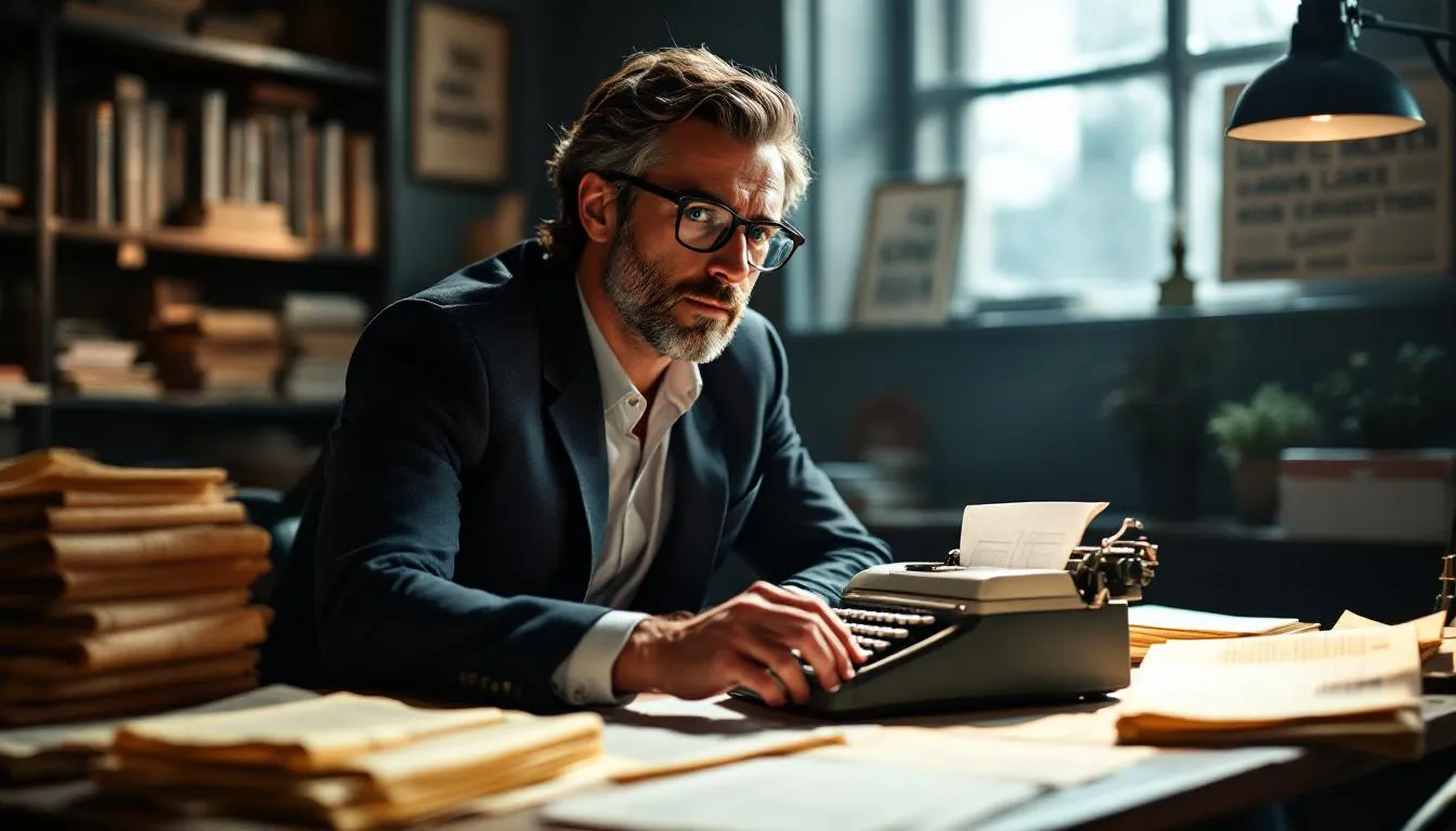 Editorial photograph representing the concept of media history