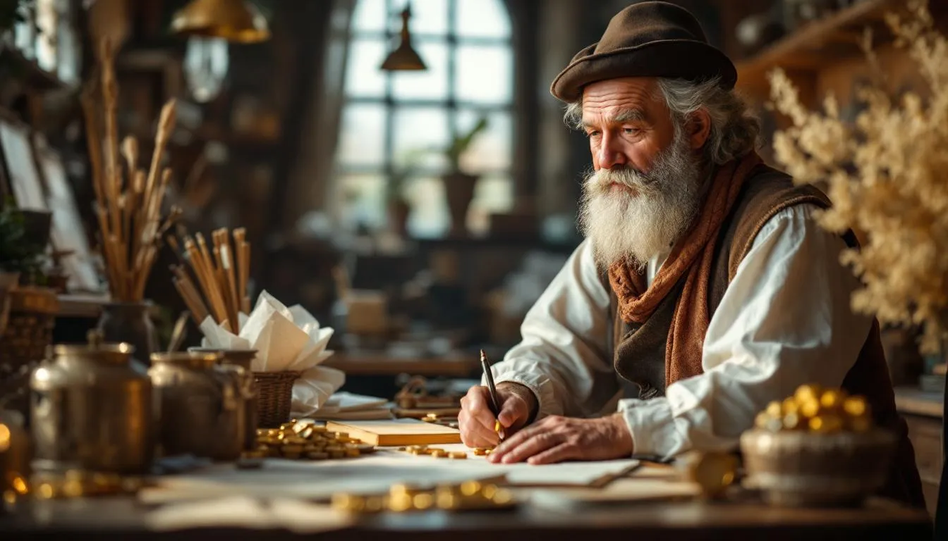 Editorial photograph representing the concept of mercantilism