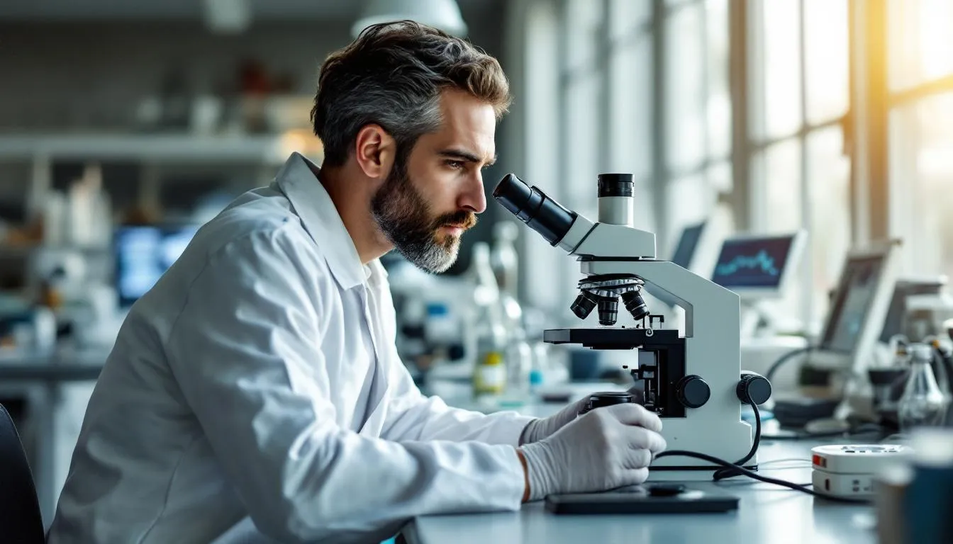 Editorial photograph representing the concept of microbiology