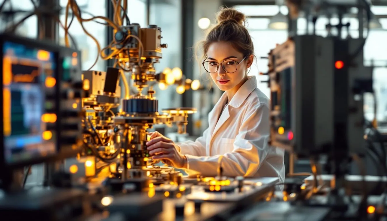 Editorial photograph representing the concept of microwave engineering