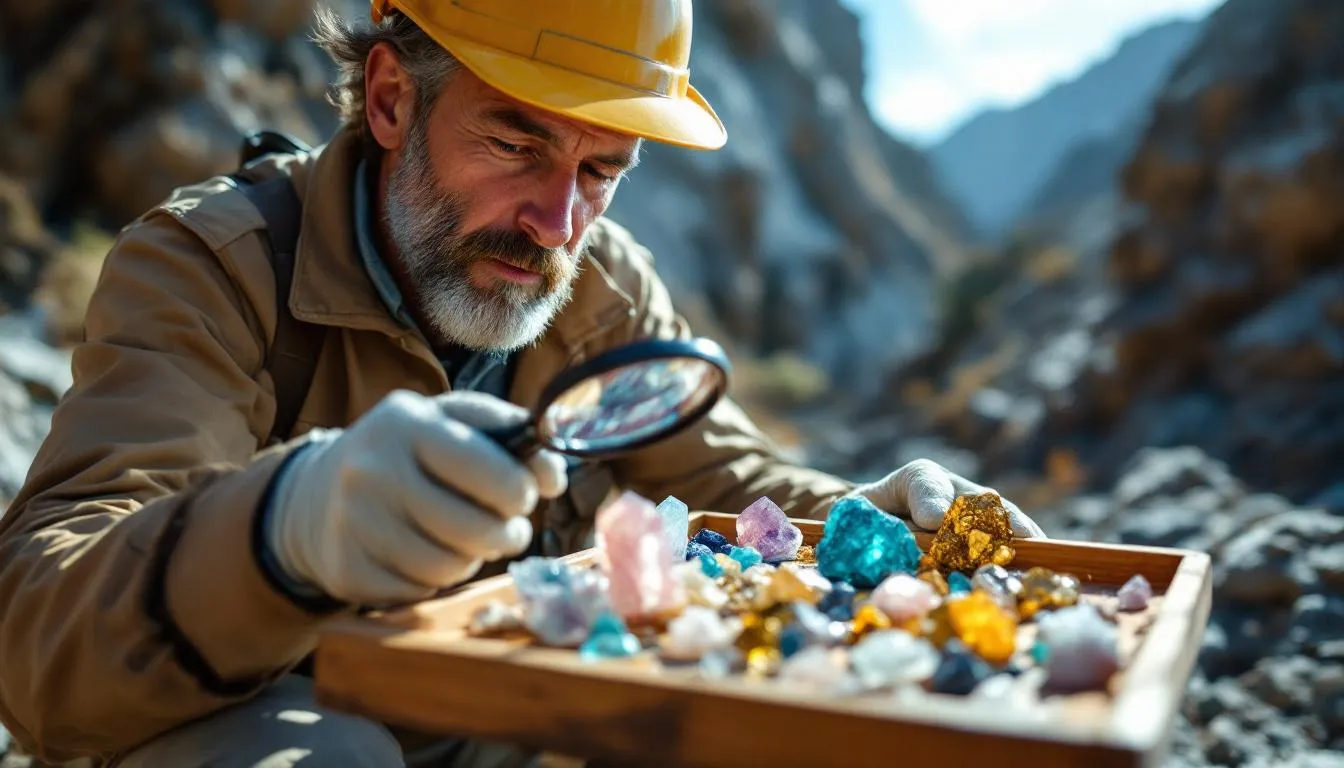 Editorial photograph representing the concept of mineralogy