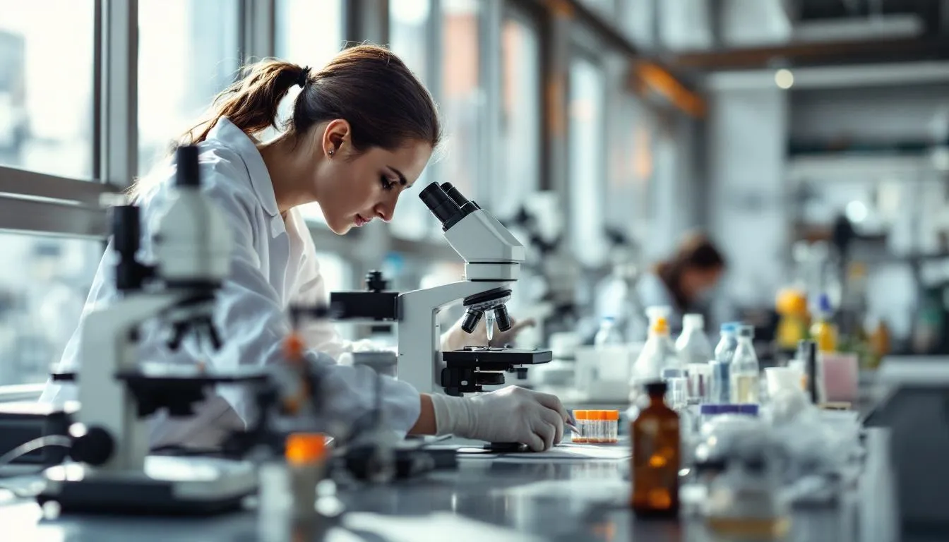 Editorial photograph representing the concept of molecular biology