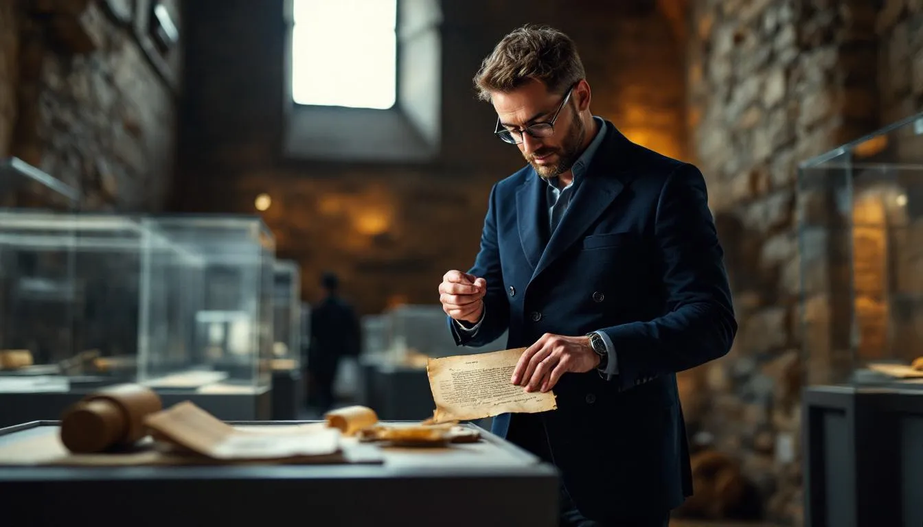 Editorial photograph representing the concept of museology