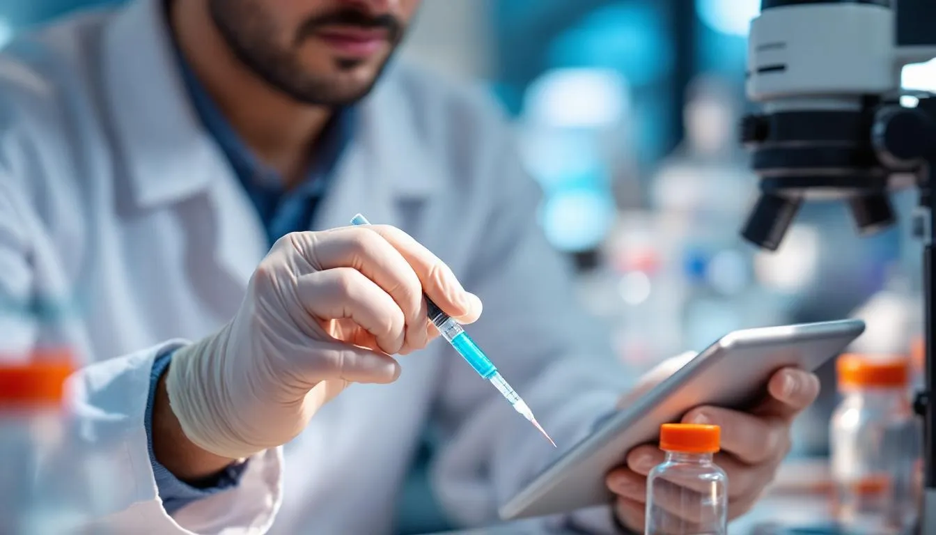 Editorial photograph representing the concept of neuropharmacology