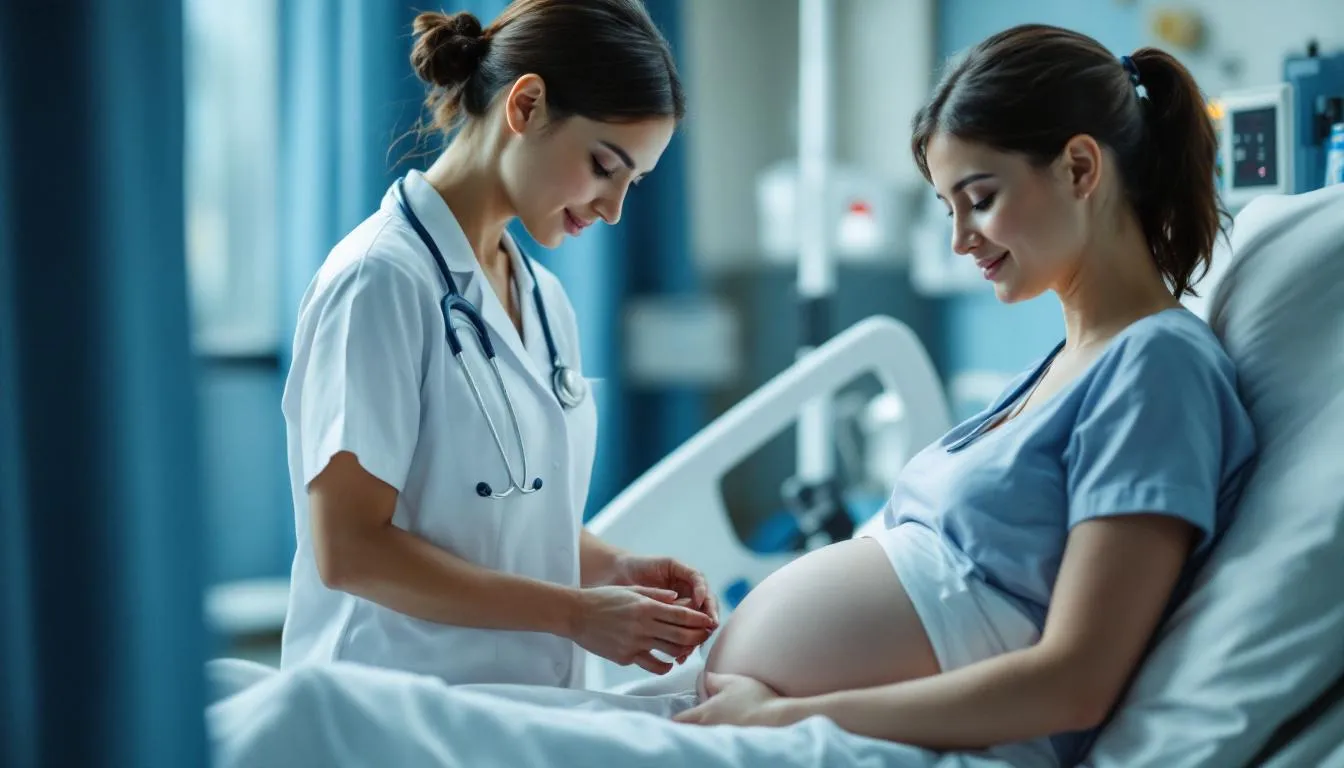 Editorial photograph representing the concept of obstetrics