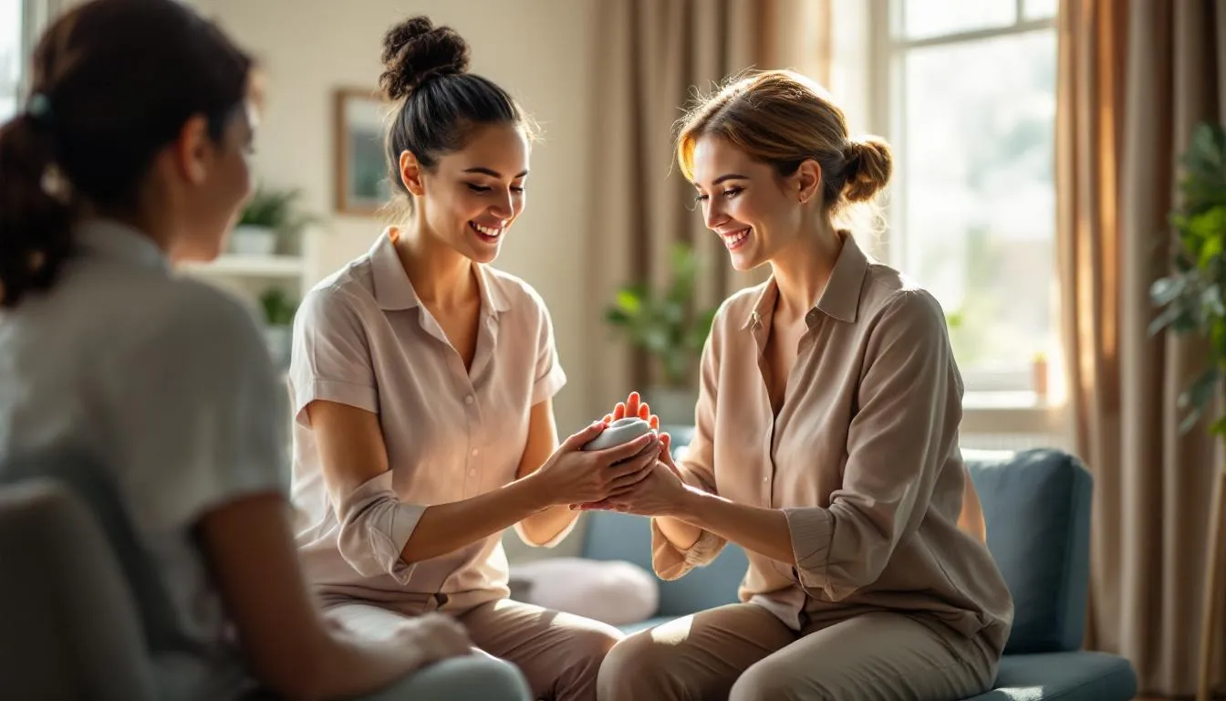 Editorial photograph representing the concept of occupational therapy