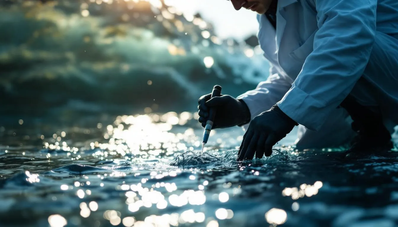 Editorial photograph representing the concept of oceanography