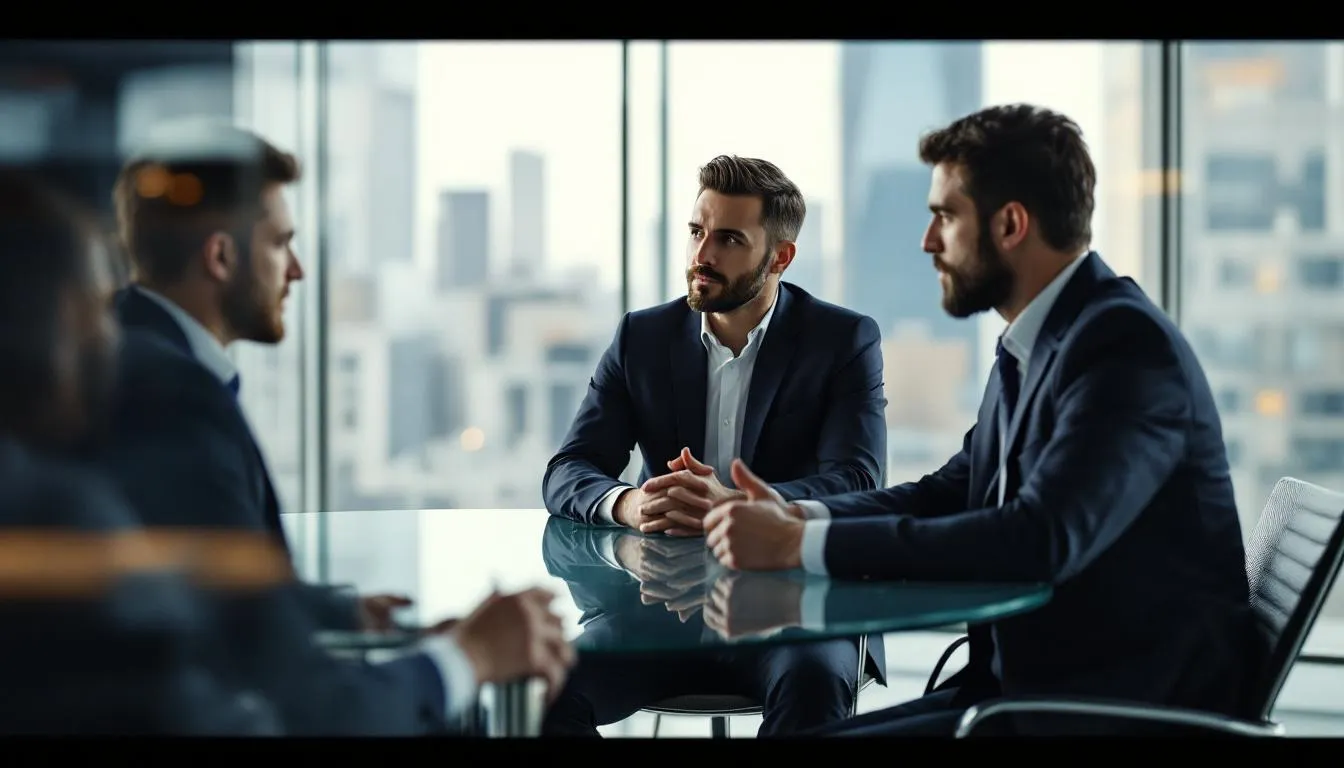 Editorial photograph representing the concept of oligopoly theory