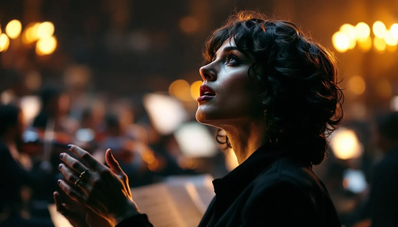 Editorial photograph representing the concept of opera