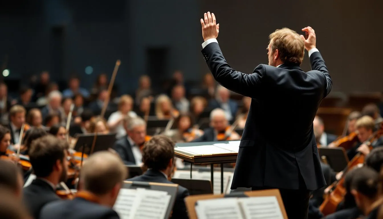 Editorial photograph representing the concept of orchestration