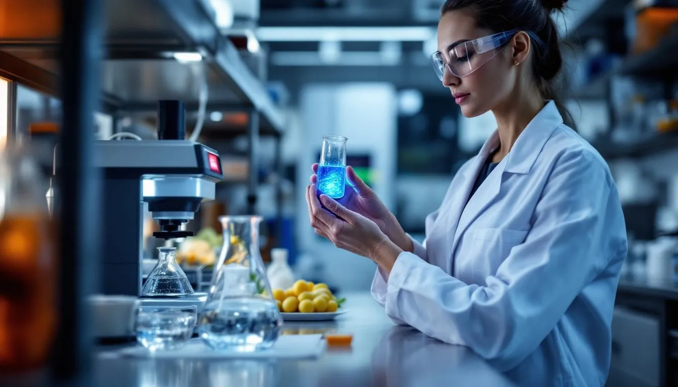 Editorial photograph representing the concept of organometallic chemistry