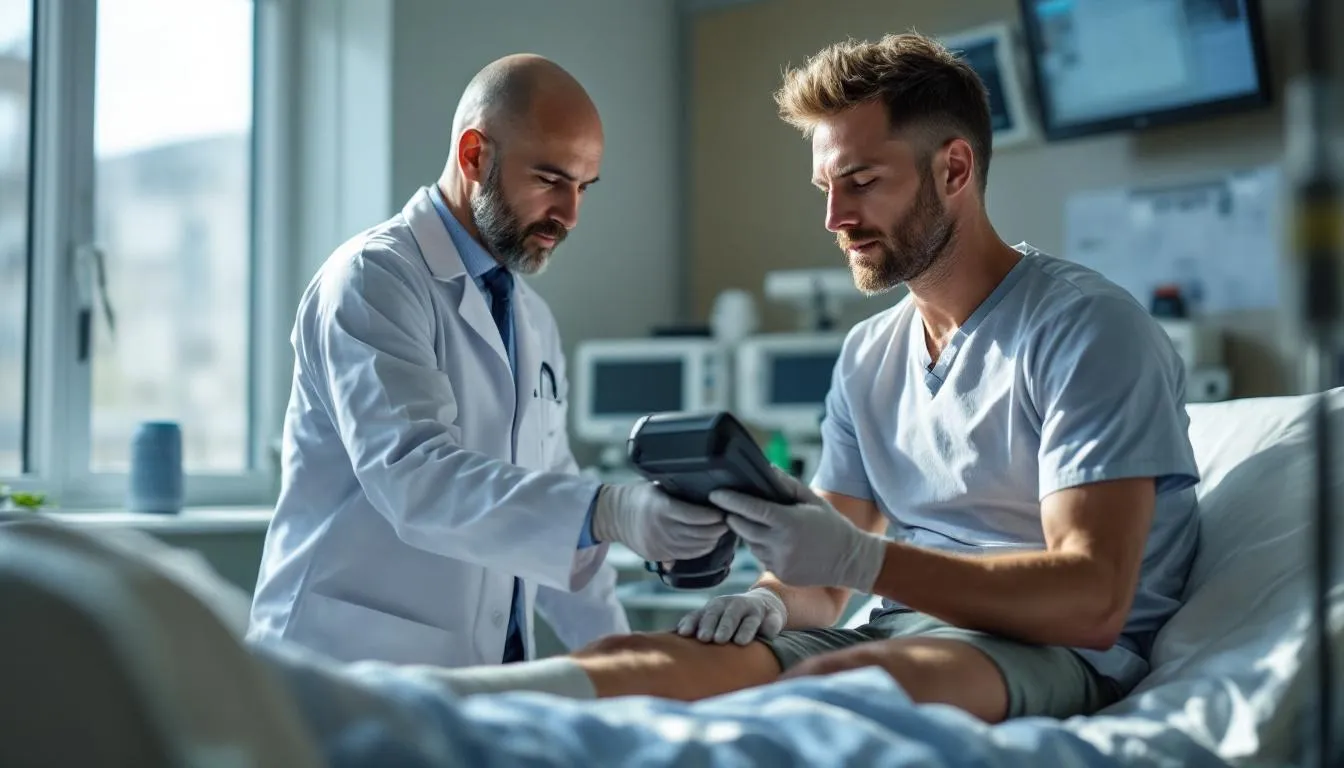 Editorial photograph representing the concept of orthopedics