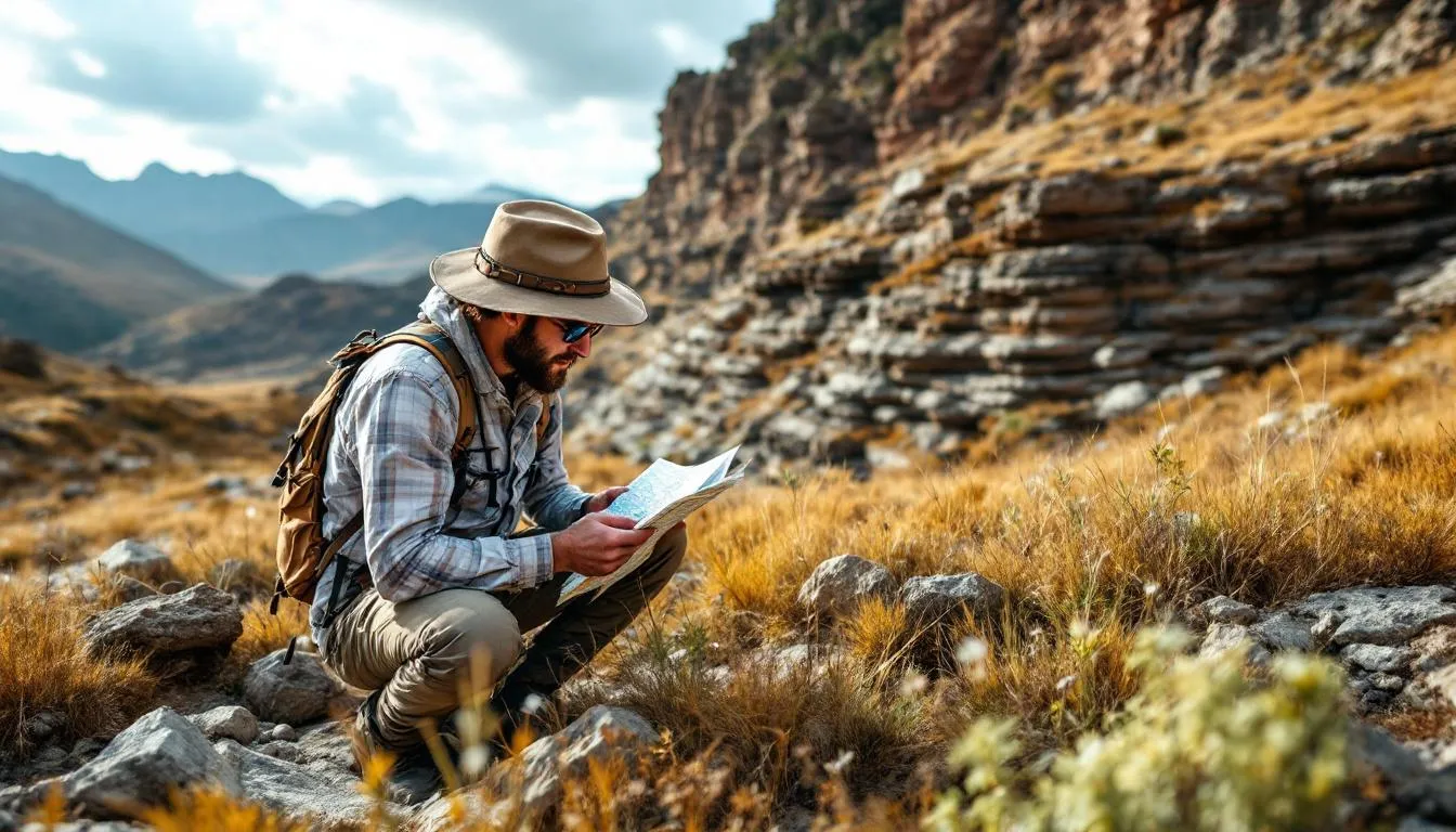 Editorial photograph representing the concept of paleogeography
