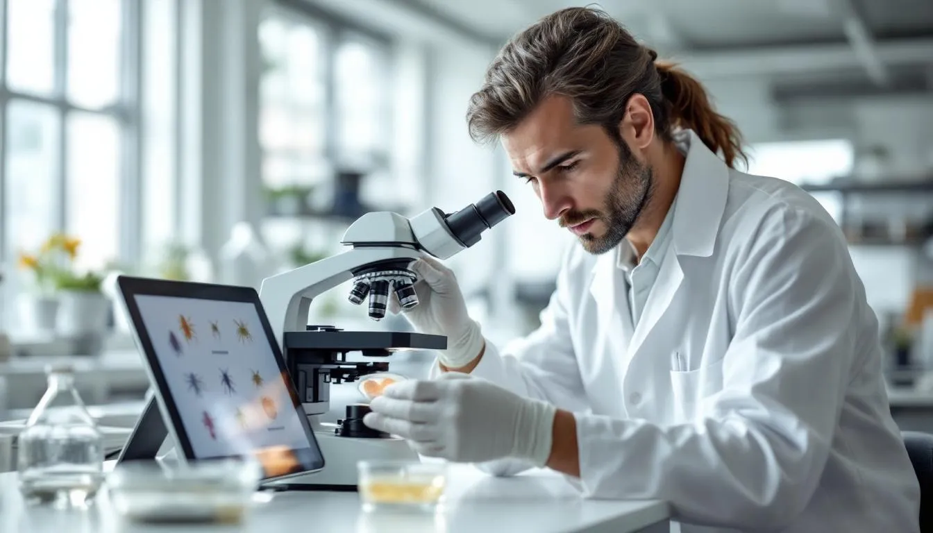 Editorial photograph representing the concept of parasitology