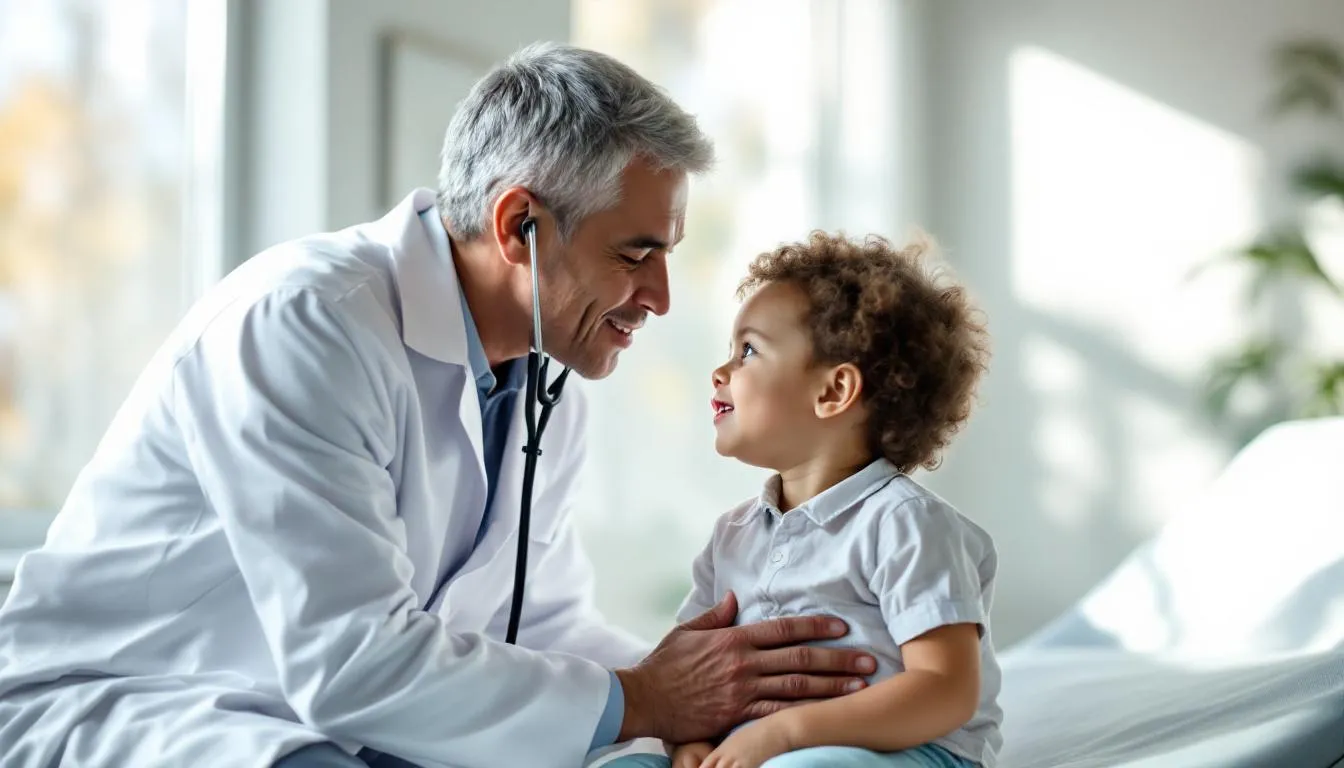 Editorial photograph representing the concept of pediatrics