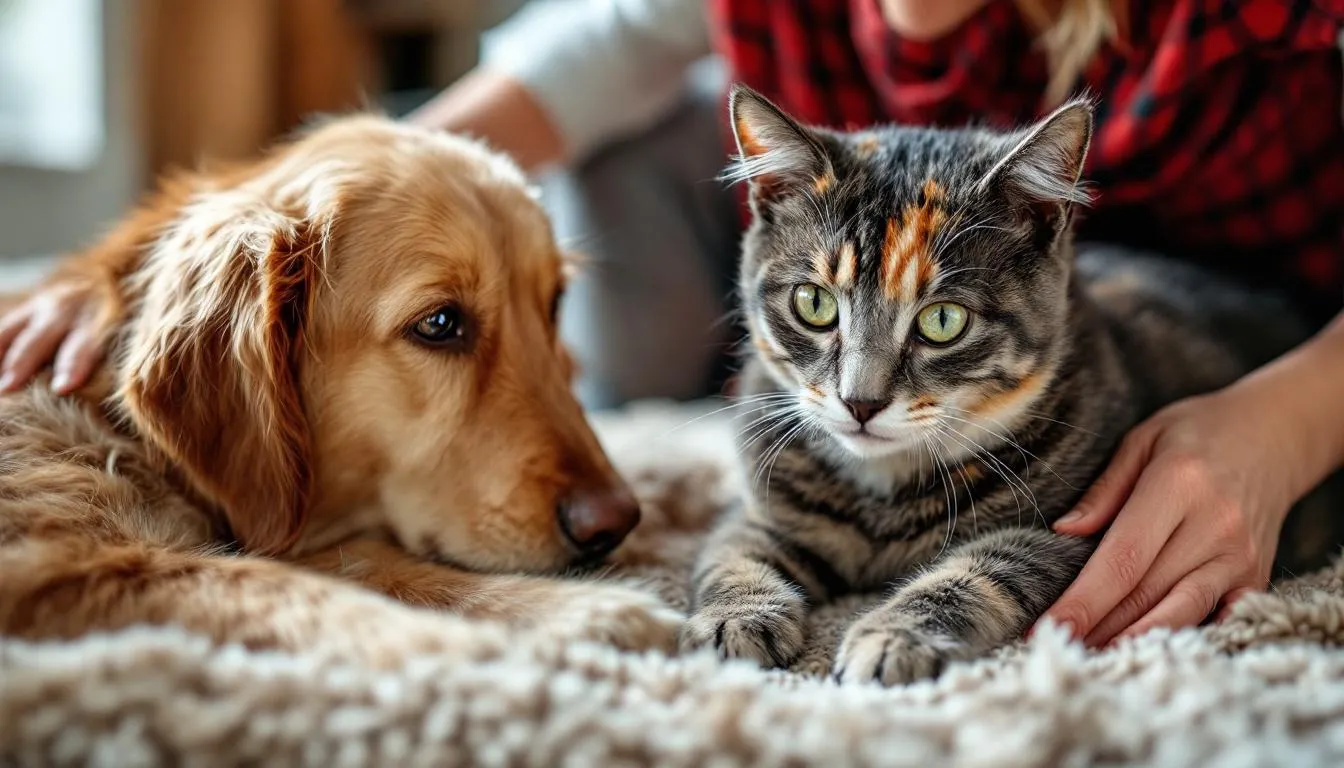 Editorial photograph representing the concept of pet care
