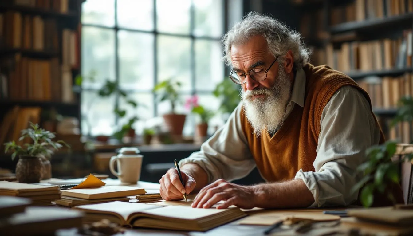 Editorial photograph representing the concept of philology