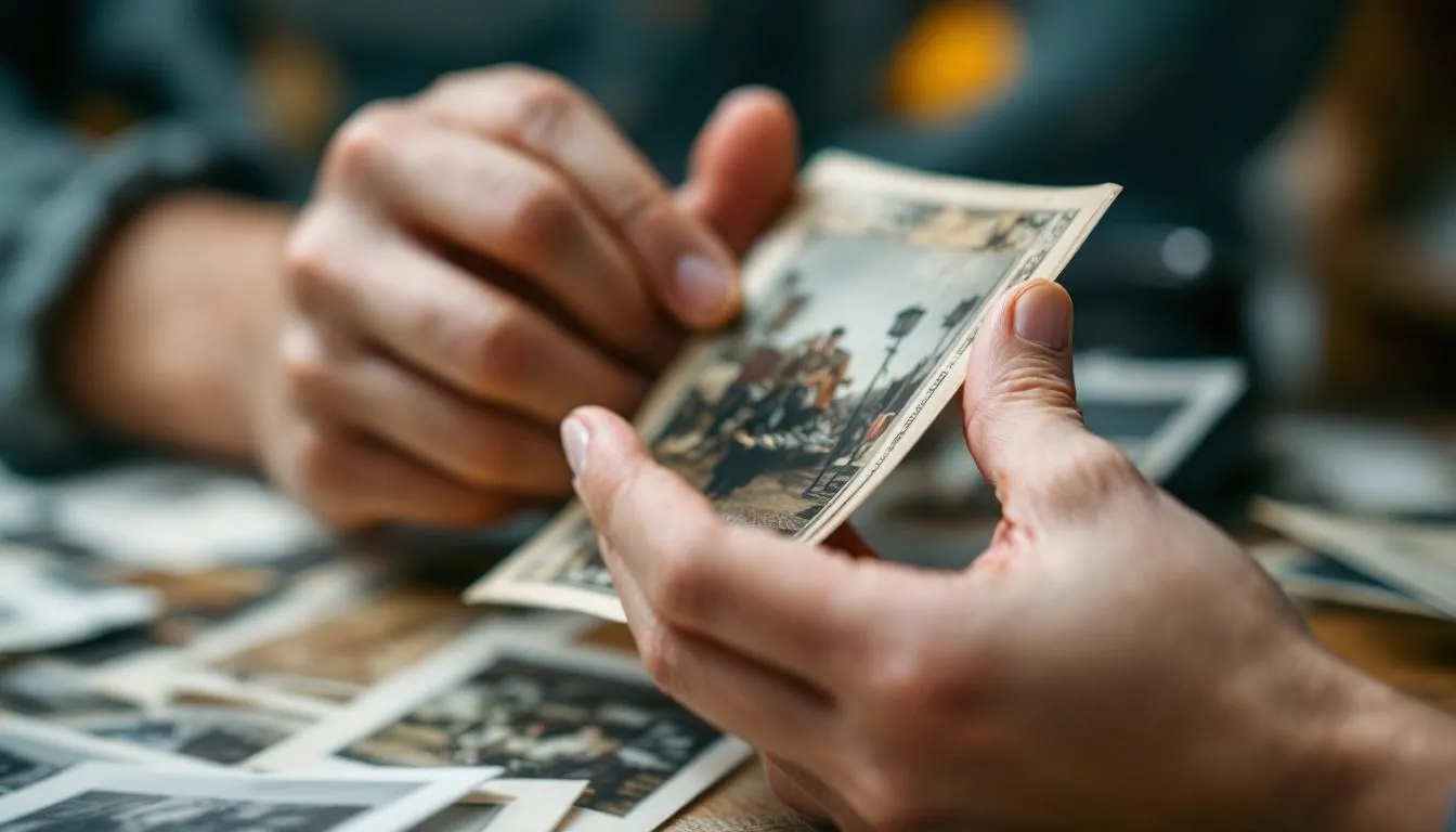 Editorial photograph representing the concept of photographic history
