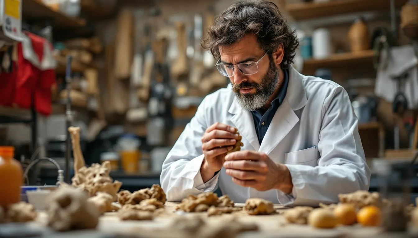 Editorial photograph representing the concept of physical anthropology