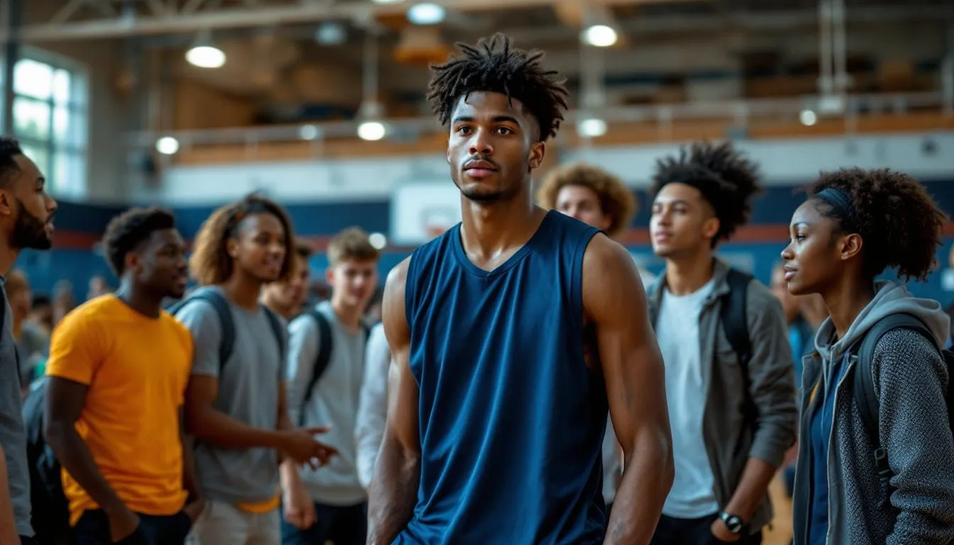 Editorial photograph representing the concept of physical education