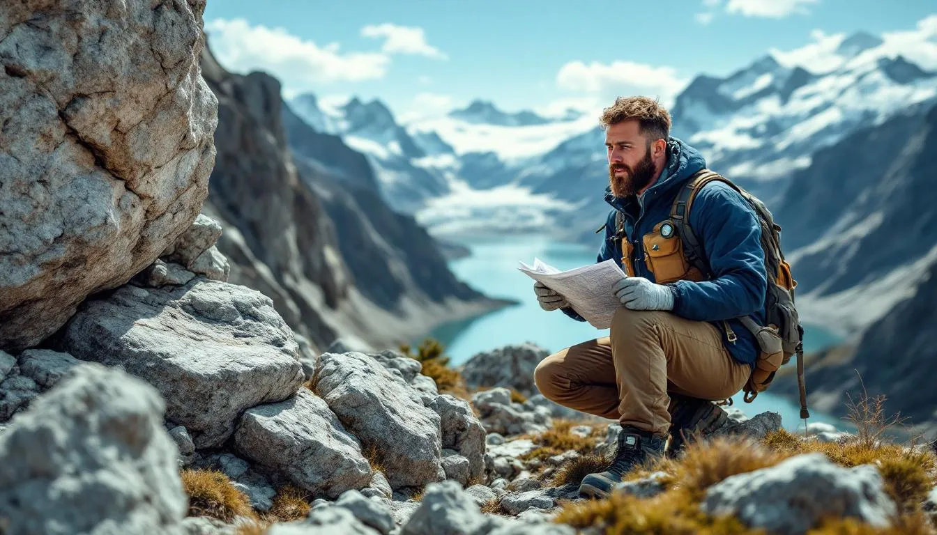 Editorial photograph representing the concept of physical geography