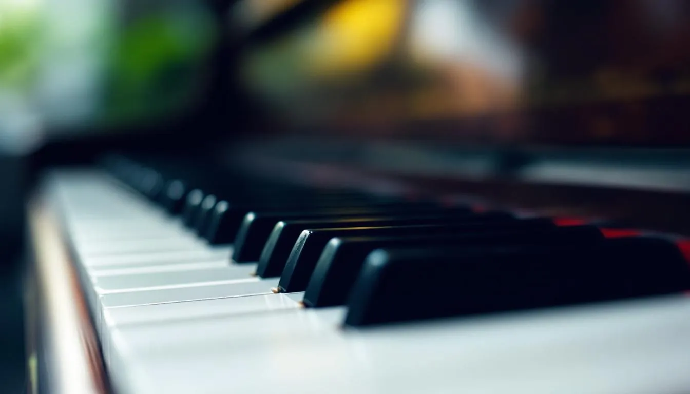 Editorial photograph representing the concept of piano