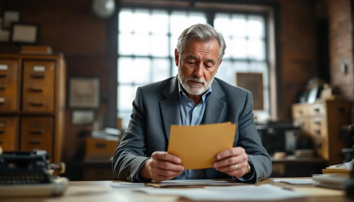 Editorial photograph representing the concept of postal history
